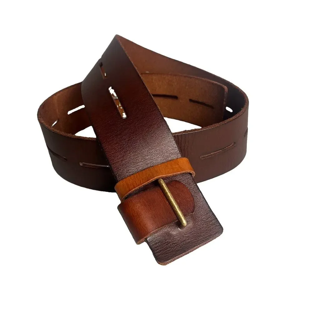 CAbi Here or There Leather Belt Brown 2